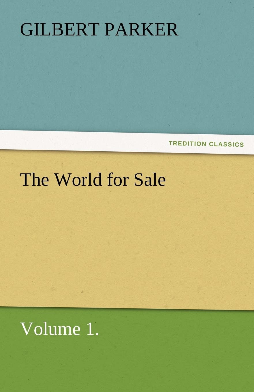 The World for Sale, Volume 1.,Used