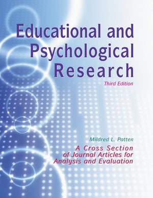 Educational and Psychological Research: A CrossSection of Journal Articles for Analysis and Evaluation,Used