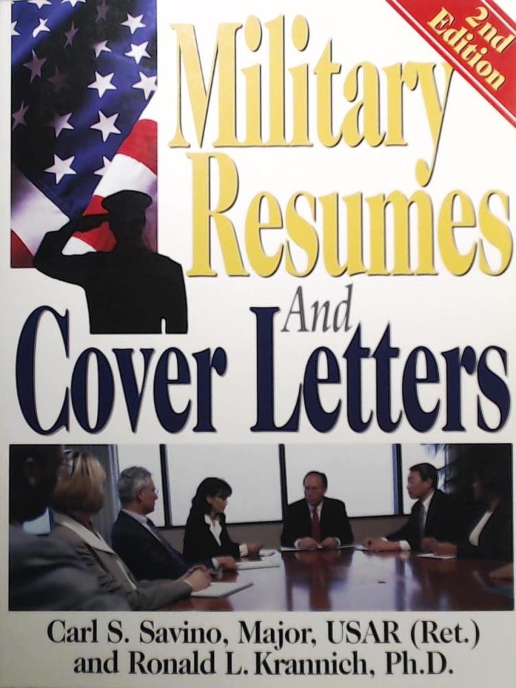 Military Resumes and Cover Letters,Used