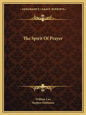 The Spirit Of Prayer,Used