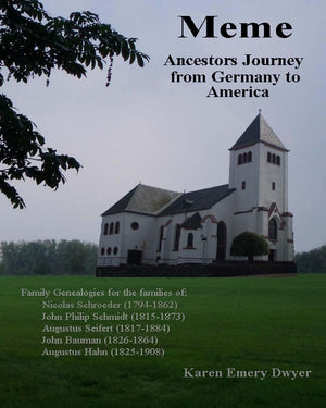 Meme: Ancestors Journey From Germany To America,Used