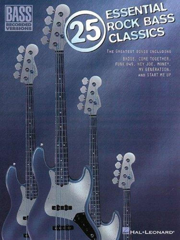 25 Essential Rock Bass Classics,Used