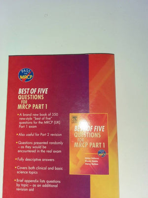 Best of Five Questions for MRCP Part 1,Used