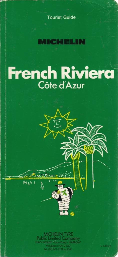 French Riviera (Michelin Green Guide),Used