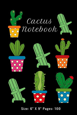 Cactus Notebook: Dubbing  The Cactus and Succulent Note Book: Size: 6