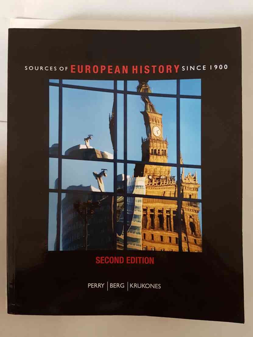 Sources of European History: Since 1900,New