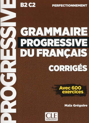 Corrigs Grammaire progressive du franais niveauperfectionnement NC (French Edition),Used