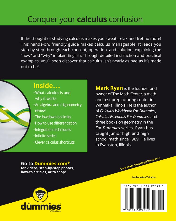 Calculus for Dummies,Used