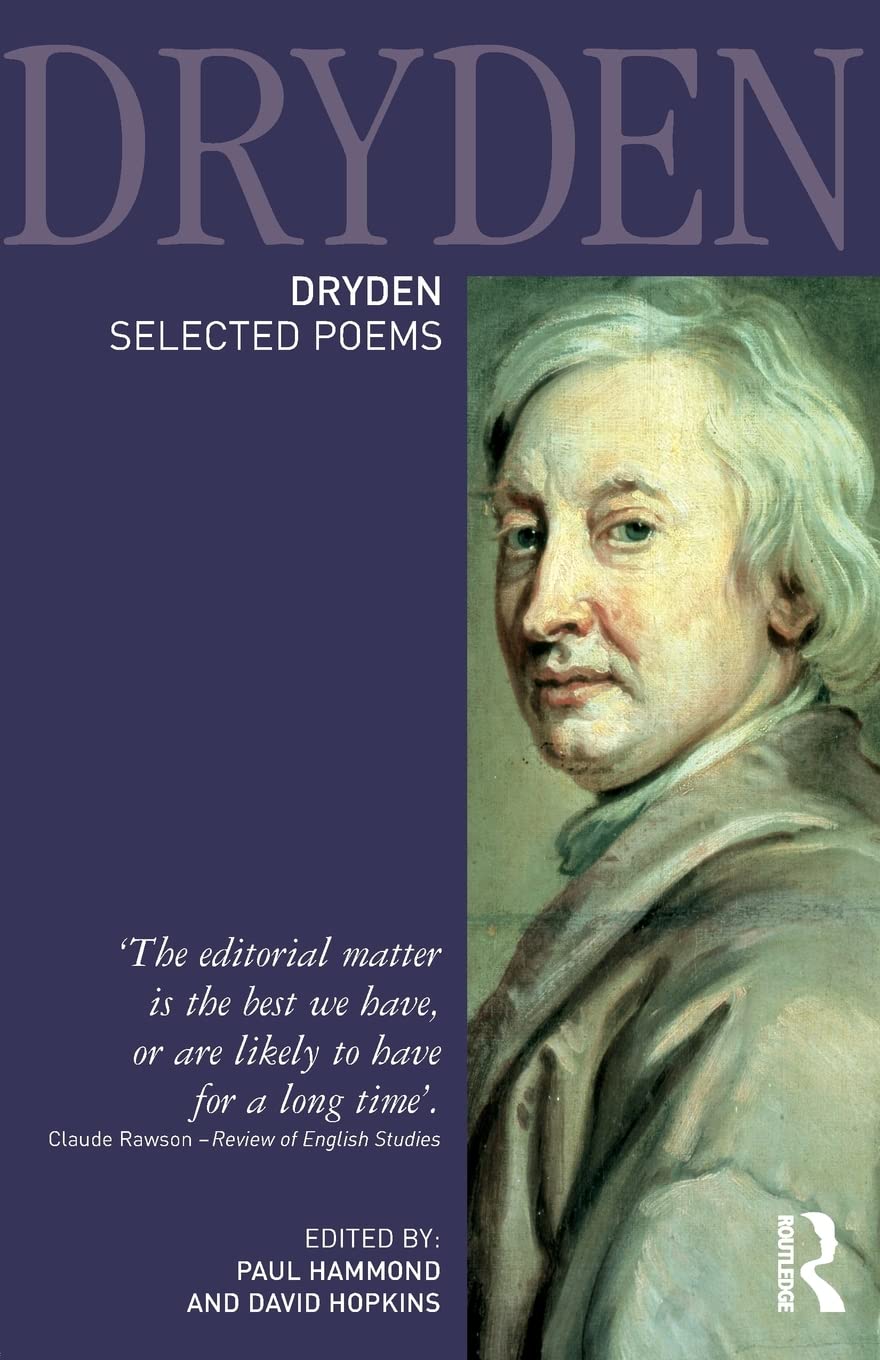 Dryden:Selected Poems,Used