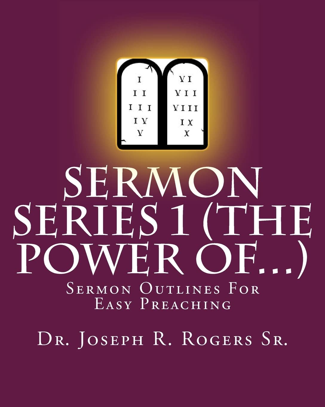 Sermon Series 1 (The Power Of...): Sermon Outlines For Easy Preaching,Used