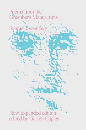 Poems From The Greenberg Manuscripts (New Directions Poetry Pamphlet),New
