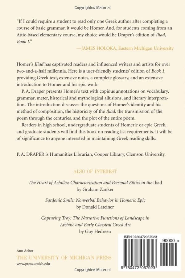 Iliad, Book 1,Used