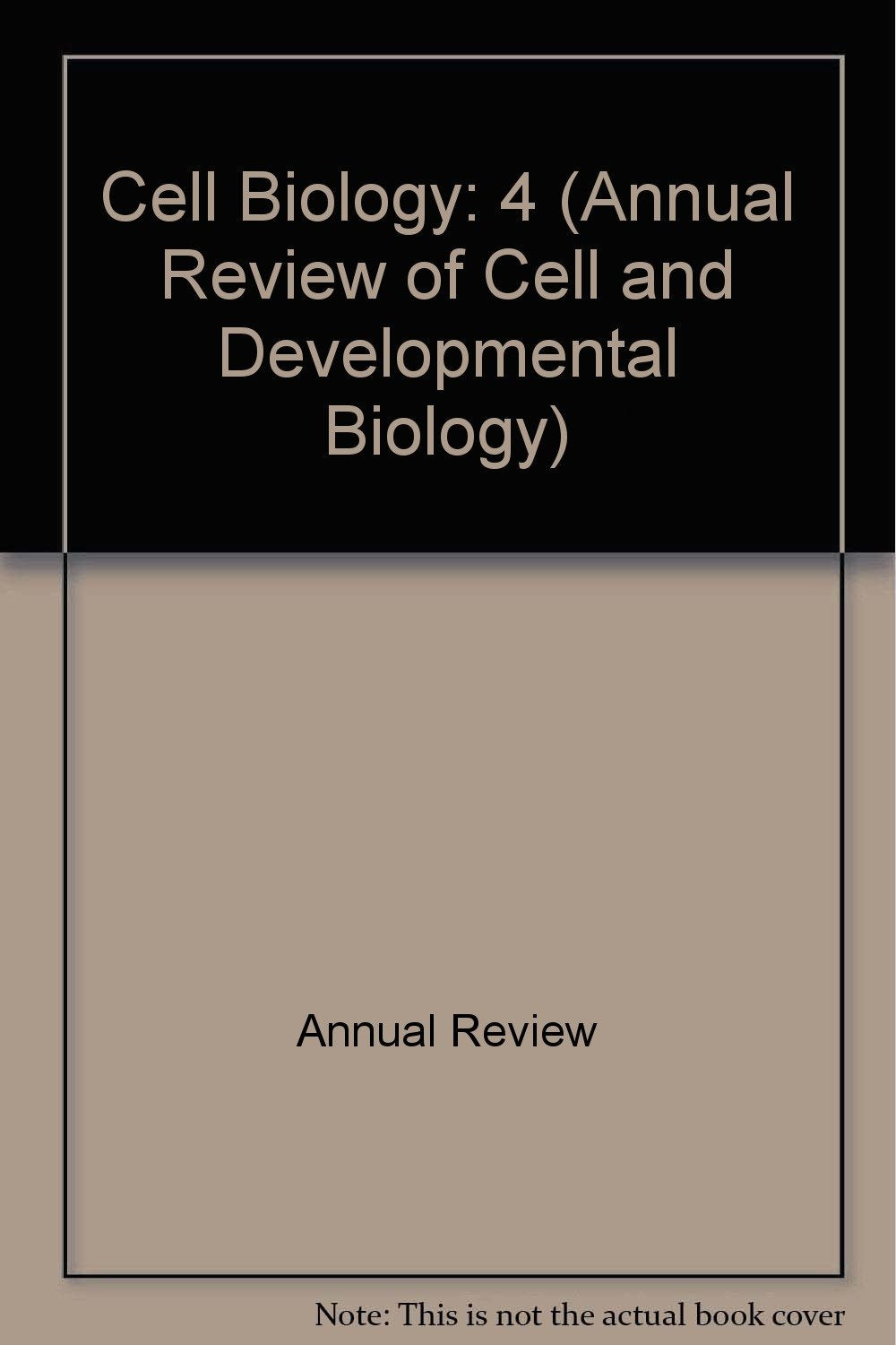 Annual Review of Cell Biology: 1988 (Annual Review of Cell & Developmental Biology),Used