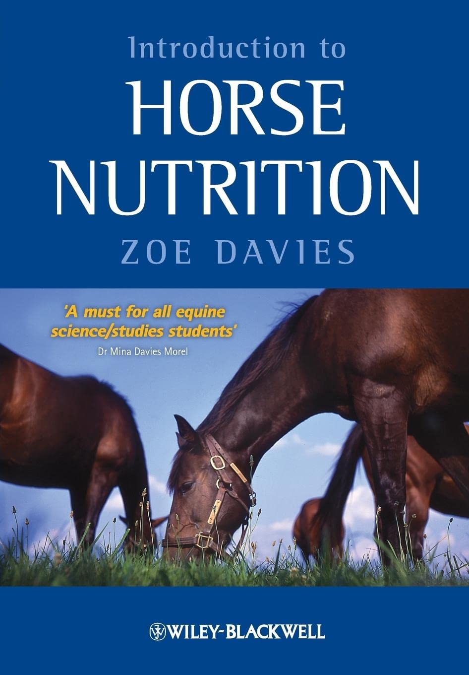 Introduction to Horse Nutrition,New