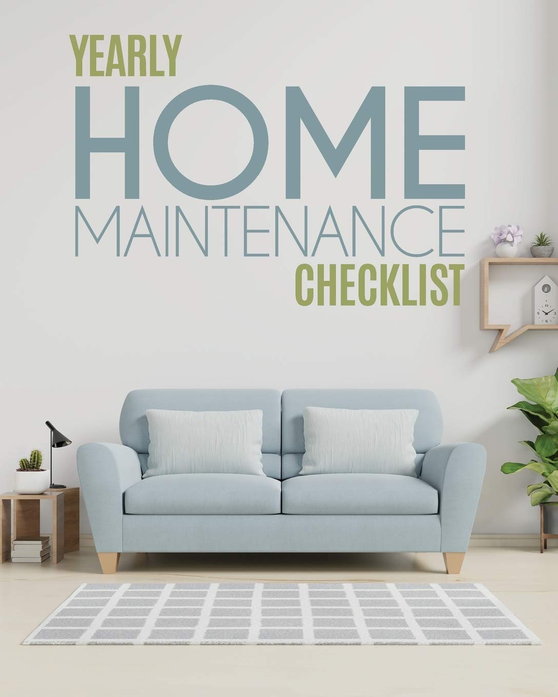 Yearly Home Maintenance Check List: : Yearly Home Maintenance For Homeowners Investors HVAC Yard Inventory Rental Properties Hom,Used