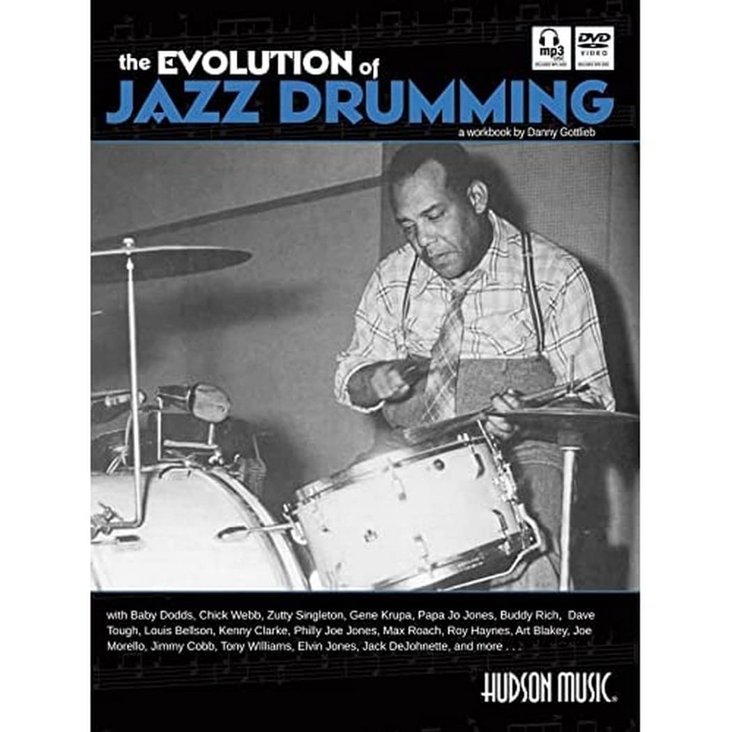 The Evolution Of Jazz Drumming: A Workbook For Applied Drumset Students,Used