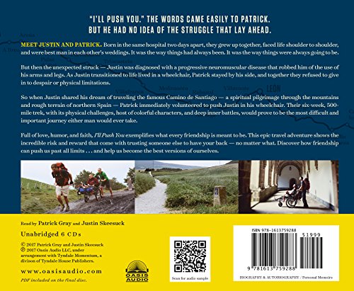 I'll Push You: A Journey of 500 Miles, Two Best Friends, and One Wheelchair,Used