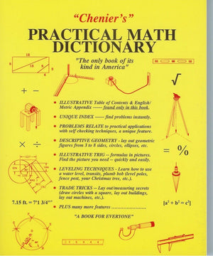 Chenier's Practical Math Dictionary,Used