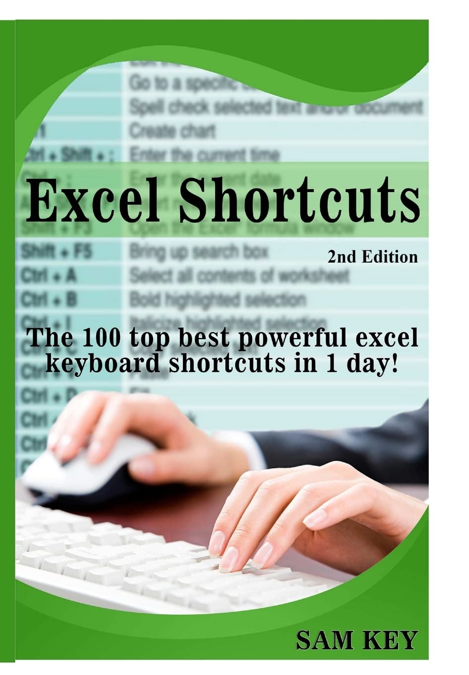 Excel Shortcuts,Used