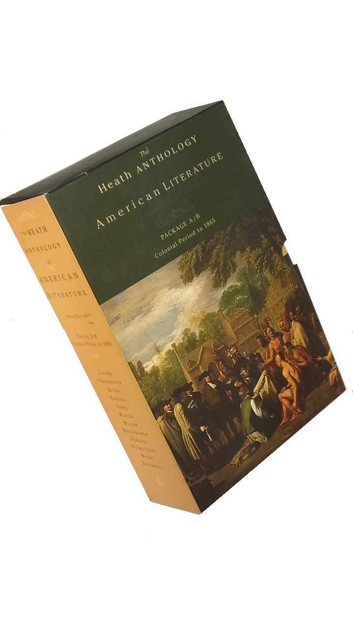 The Heath Anthology of American Literature, 2v Set,Used