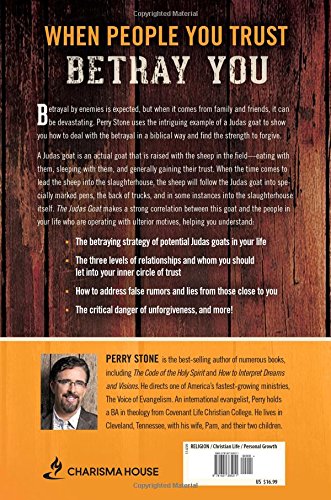 The Judas Goat: How to Deal With False Friendships, Betrayals, and the Temptation Not to Forgive,Used