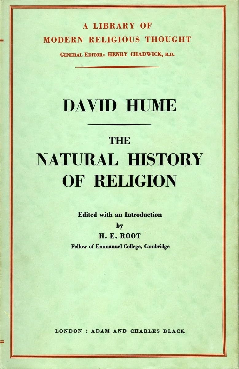 The Natural History Of Religion (Library Of Modern Religious Thought),Used