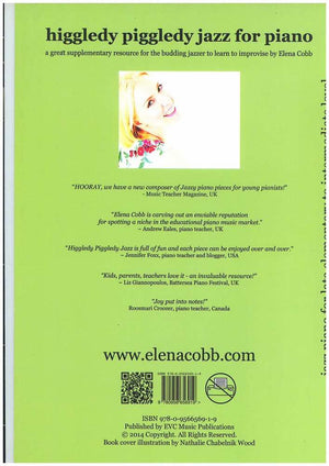 Higgledy Piggledy Jazz for Piano,Used