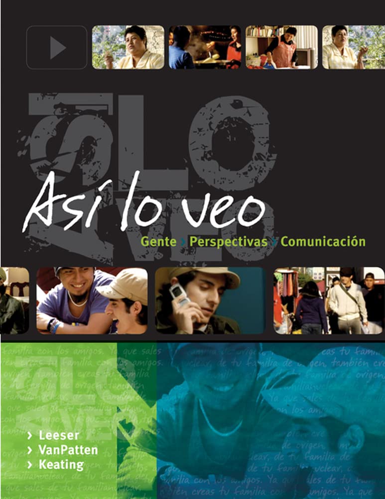 Asi Lo Veo: Gente, Perspectivas, Comunicacin: Gente, Perspectivas, Comunicacin,New