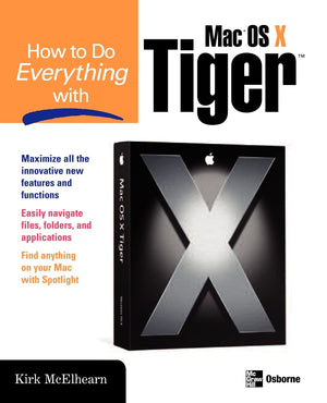 How to Do Everything with Mac OS X Tiger,Used