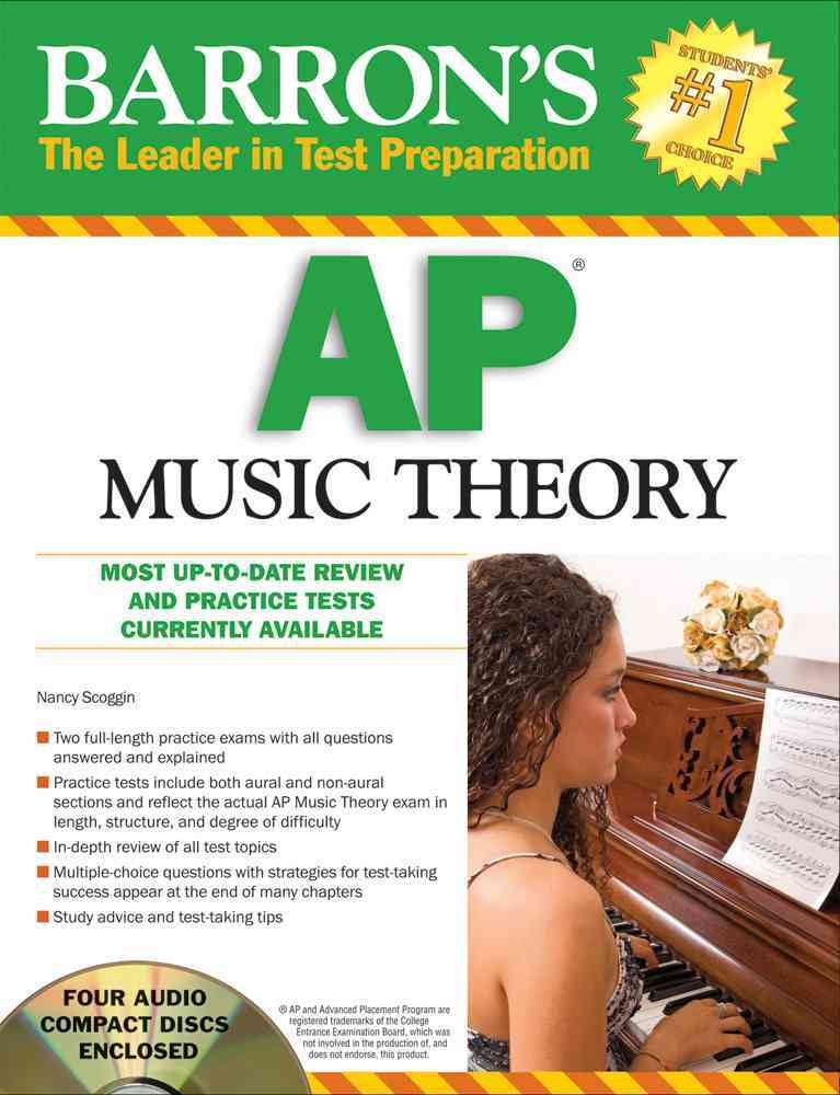 Barron's AP Music Theory with Audio Compact Discs,Used