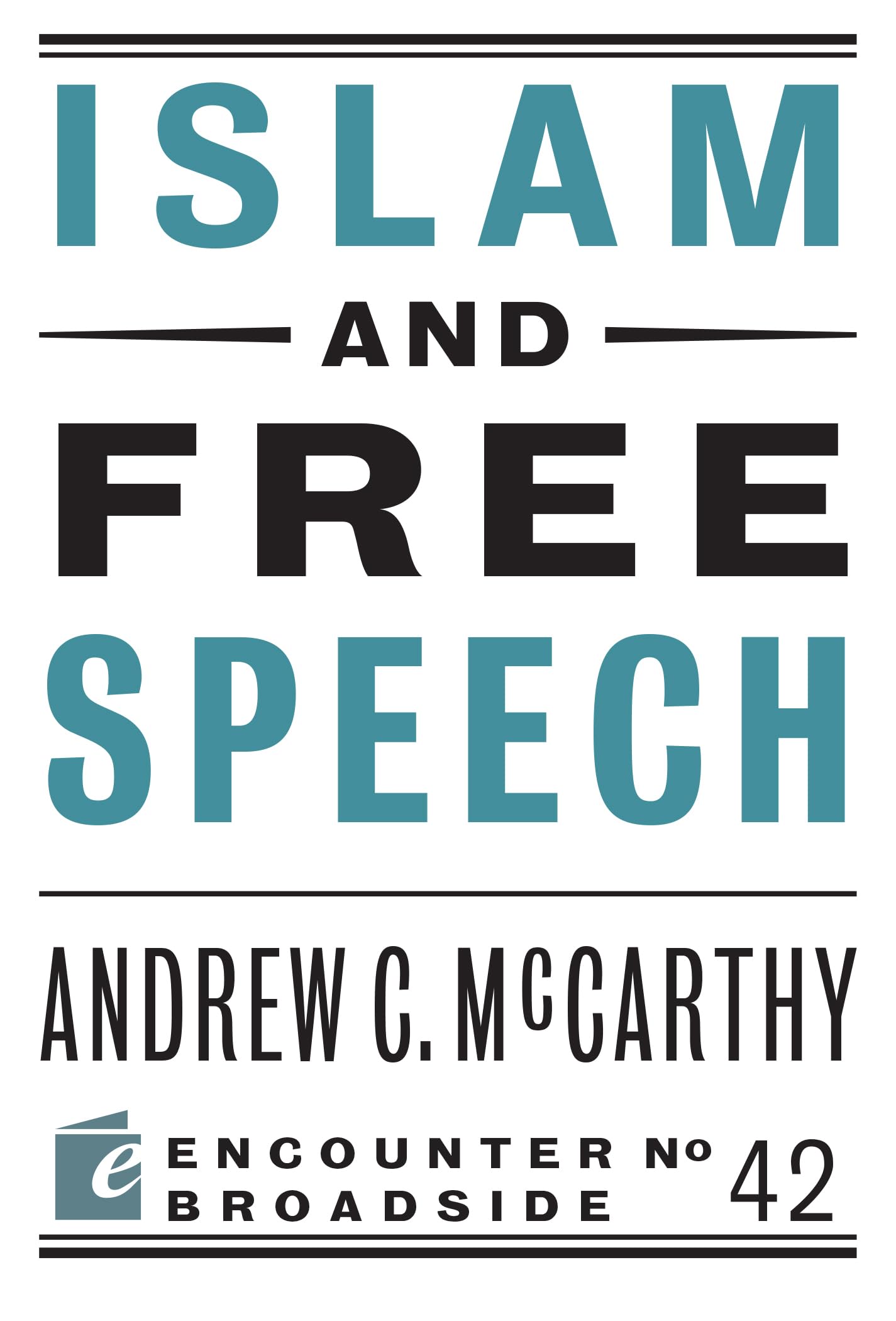 Islam and Free Speech (Encounter Broadside),Used