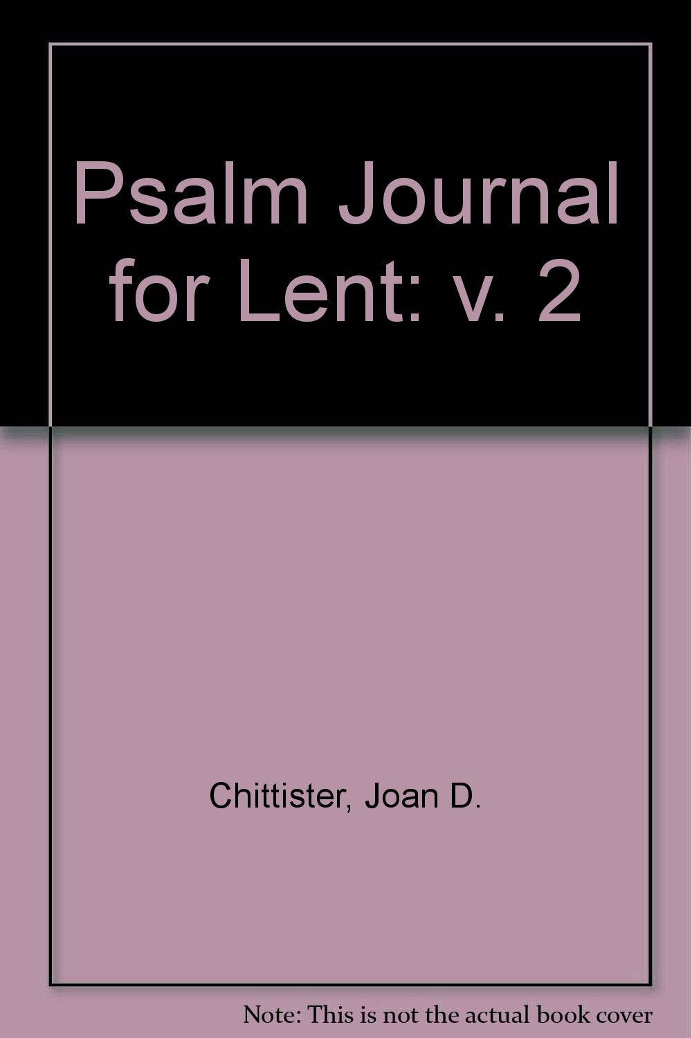 Psalm Journal for Lent (Volume 2),Used