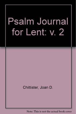 Psalm Journal for Lent (Volume 2),Used