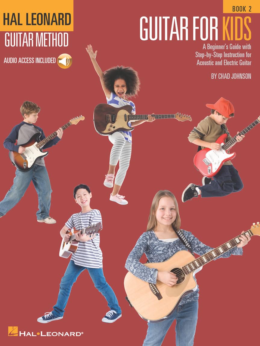 Guitar for Kids  Beginner Guitar Method and Songbook  Fun and Easy Lessons for Acoustic and Electric Guitar  Includes Chords, S,Used