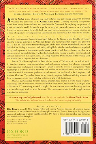 Music In Turkey: Experiencing Music, Expressing Culture (Global Music Series),Used