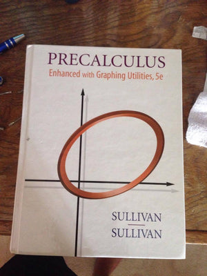Precalculus: Enhanced with Graphing Utilities (5th Edition),Used