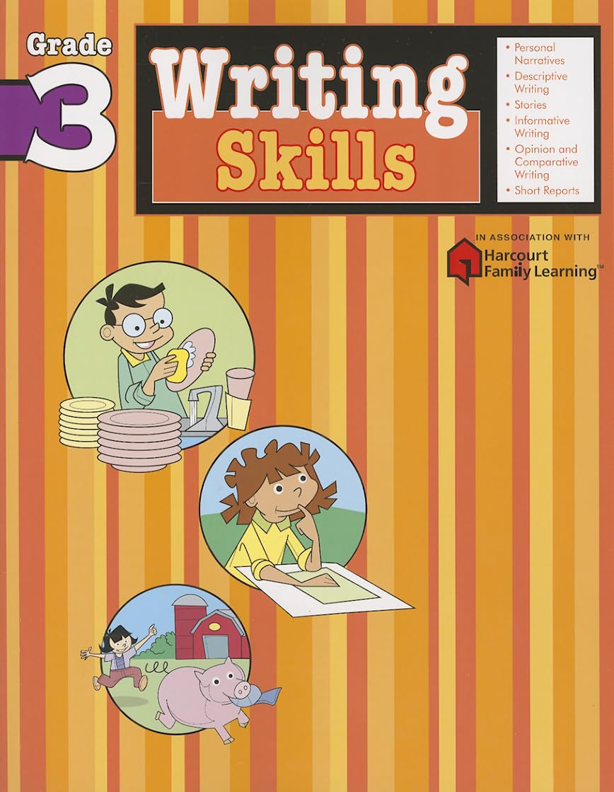 Writing Skills Harcourt Learning Grade 3,New