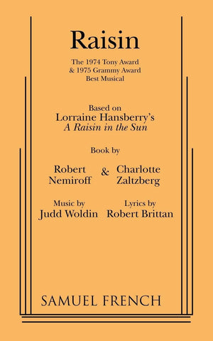 Raisin (French's Musical Library),New