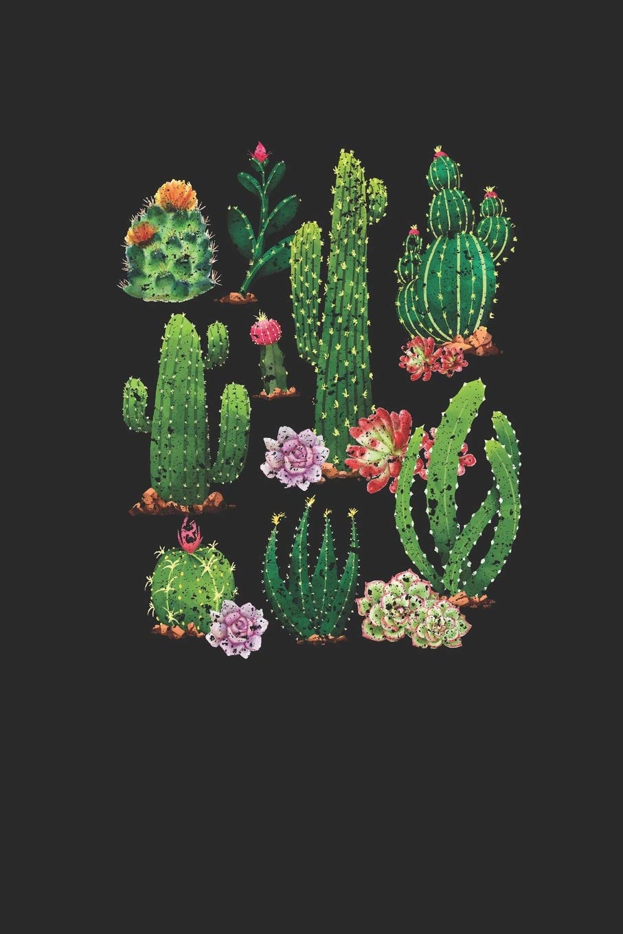 Cacti of the Southwest: Cactus Lover Notebook 120 Pages College Rule,Used