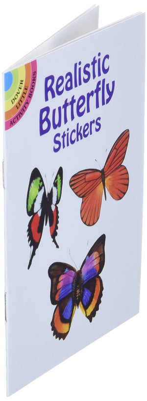 Realistic Butterfly Stickers (Dover Little Activity Books: Insects),Used