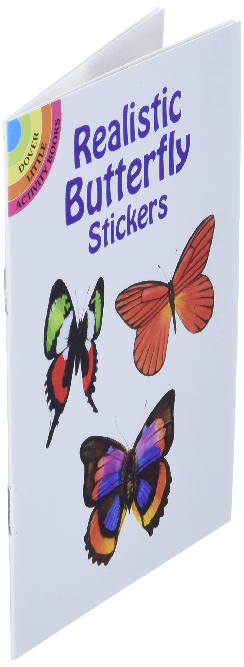 Realistic Butterfly Stickers (Dover Little Activity Books: Insects),Used