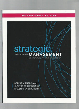 Strategic Management of Technology and Innovation,Used