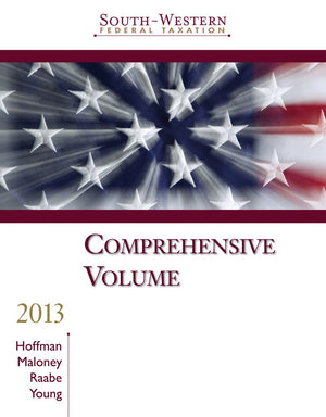 SouthWestern Federal Taxation 2013: Comprehensive, Professional Edition (with H&R Block @ Home Tax Preparation Software CDROM),New