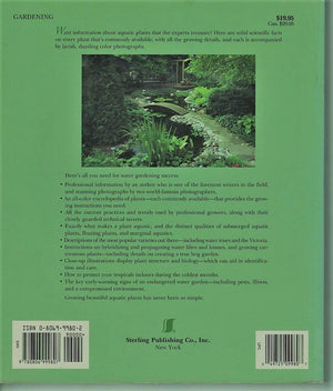 Plants For Water Gardens: The Complete Guide To Aquatic Plants,New