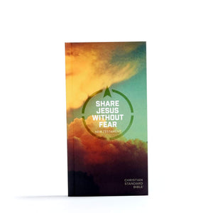 CSB Share Jesus Without Fear New Testament, Paperback, Red Letter, Gospel Presentation, Outreach, Evangelism, Common Questions, ,New