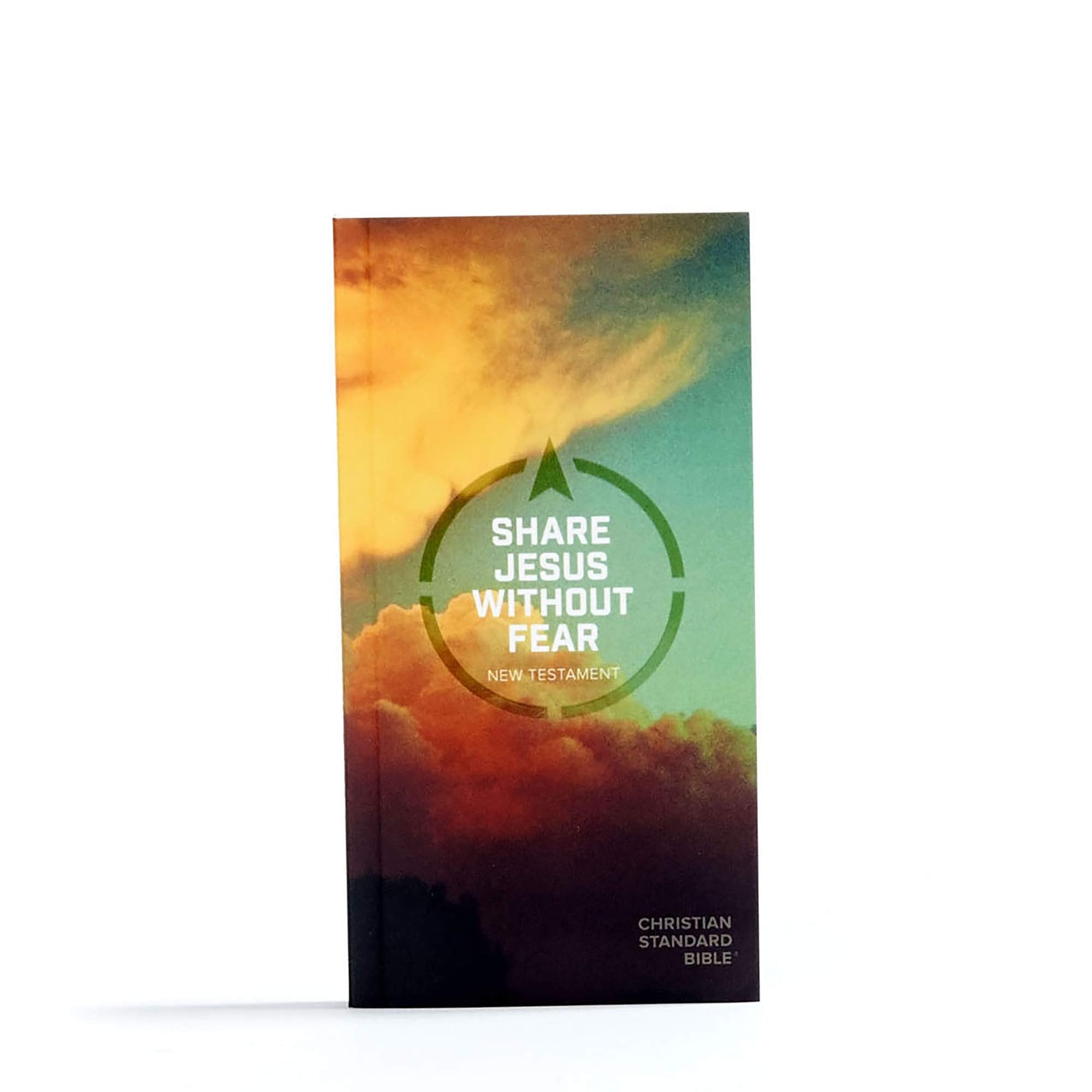CSB Share Jesus Without Fear New Testament, Paperback, Red Letter, Gospel Presentation, Outreach, Evangelism, Common Questions, ,Used