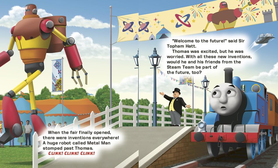 Thomas And The Robot (Thomas & Friends) (Little Golden Book),Used