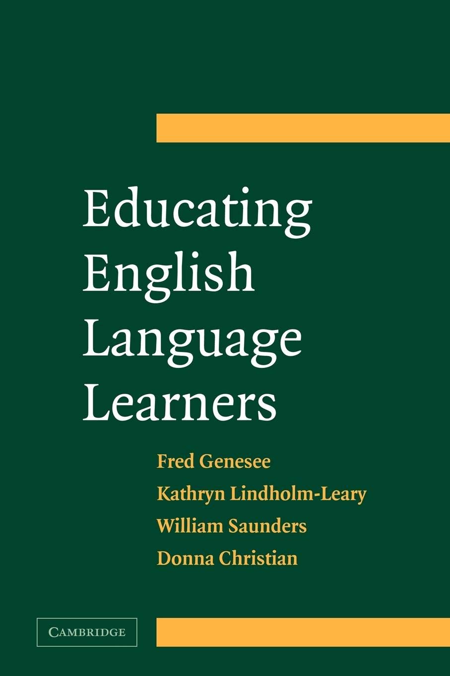Educating English Language Learners: A Synthesis of Research Evidence,Used