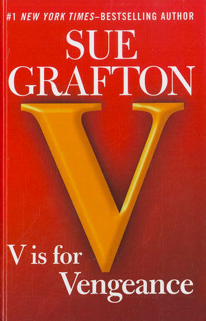 V Is For Vengeance (Thorndike Press Large Print Basic),Used