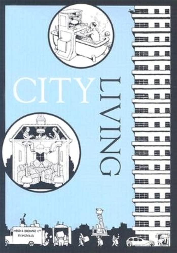 City Living Postcard Book,Used